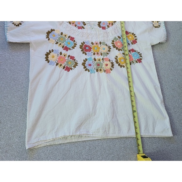 Hand Crafted Tops - Boho Mexican Blouse